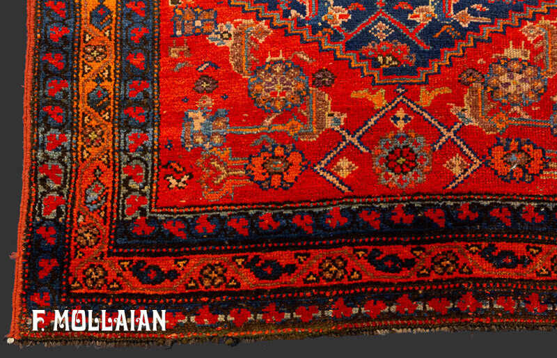 Antique Persian Malayer Gallery Size Carpet  n°:55841361